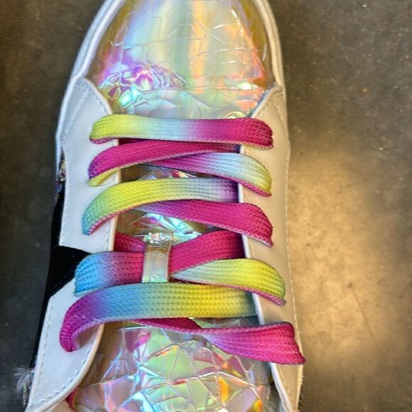Steve Madden sneakers girls 4 glitter star - Picture 7 of 13